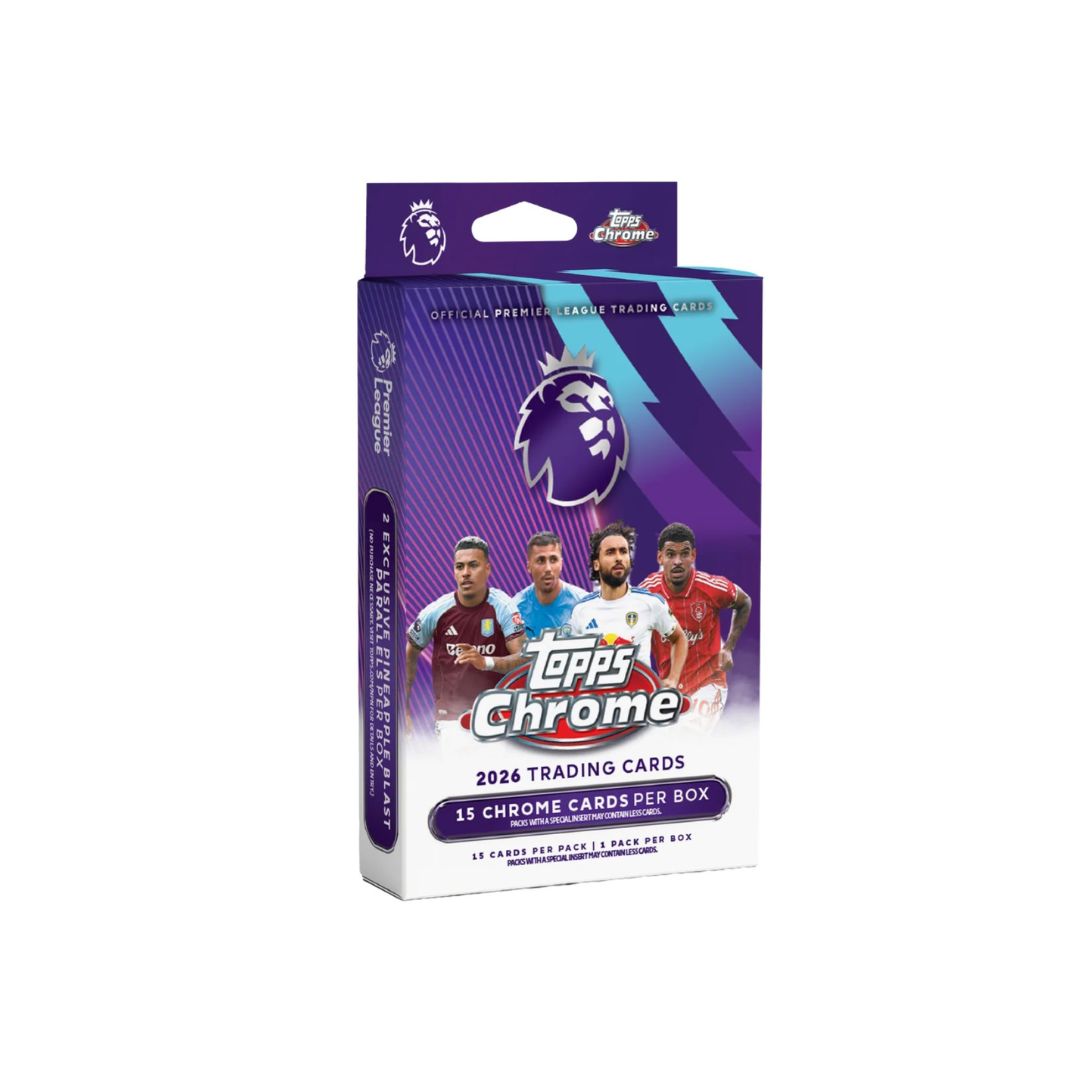 Topps Chrome Premier League Hanger Box 2026
